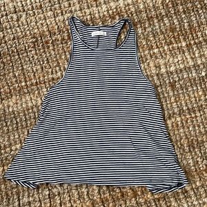 M Abercrombie Black & White Tank Top